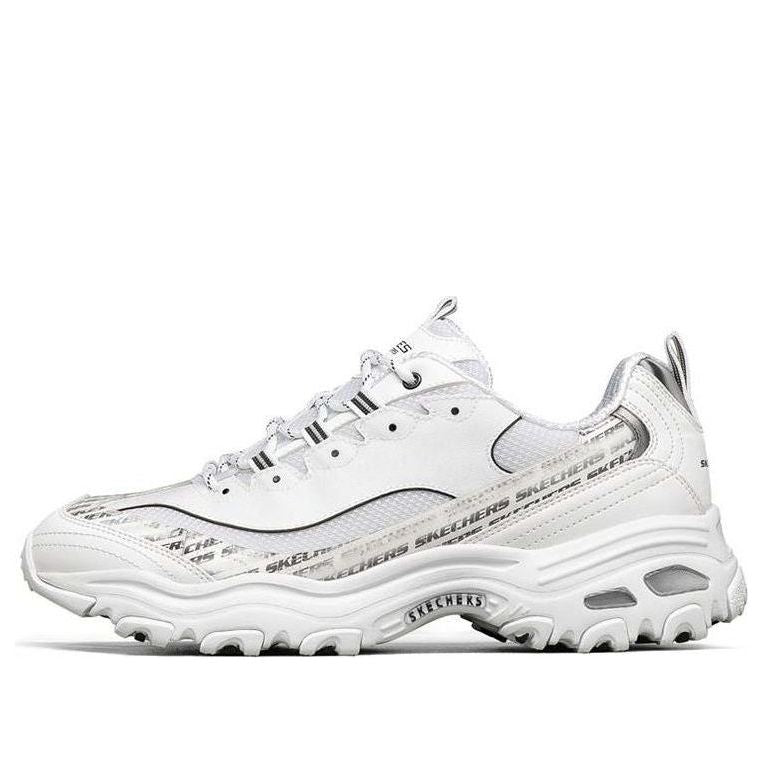 Skechers D'lites 1.0 Running Shoes White/Black 237158-WBK