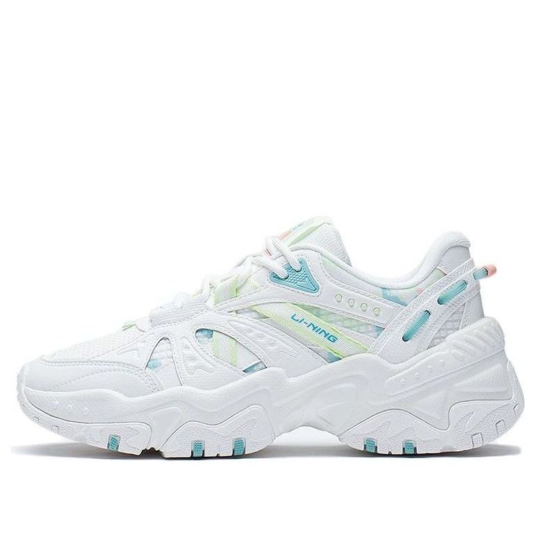 (WMNS) Li-Ning New Trip 2.0 'White Blue' AGLS052-1