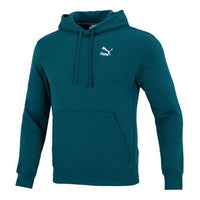 PUMA Classics Small Logo Training Hoodie 'Green' 537849-24