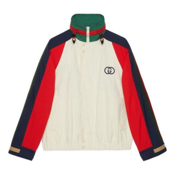Gucci Cotton Nylon Jacket With Patch 'Multicolor' 747369-ZANYS-9791