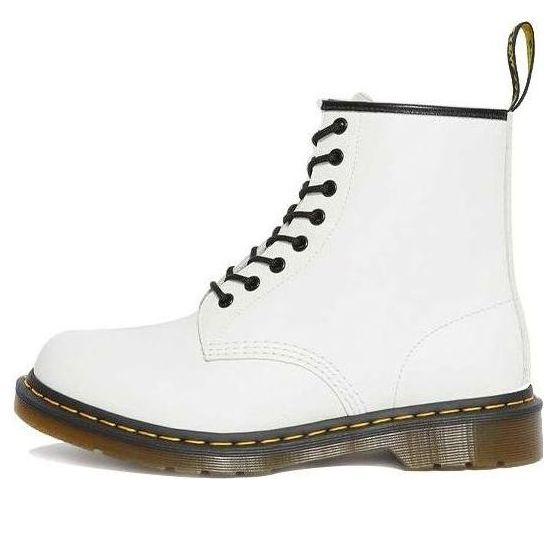Dr. Martens 1460 Smooth Leather Lace Up Boot 'White' 11822100