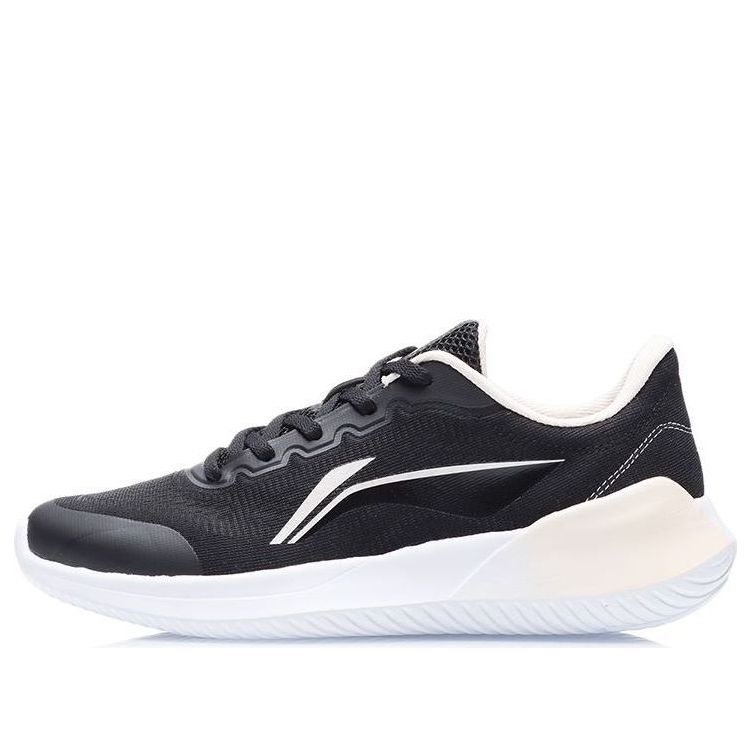 (WMNS) Li-Ning Running Shoes 'Black White' ARHR142-1