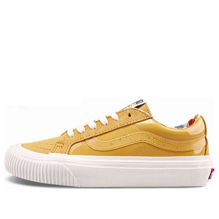 Vans Karina Rozunko x SK8-Low Reissue SF 'Patent Honey Gold' VN0A4UWI24L