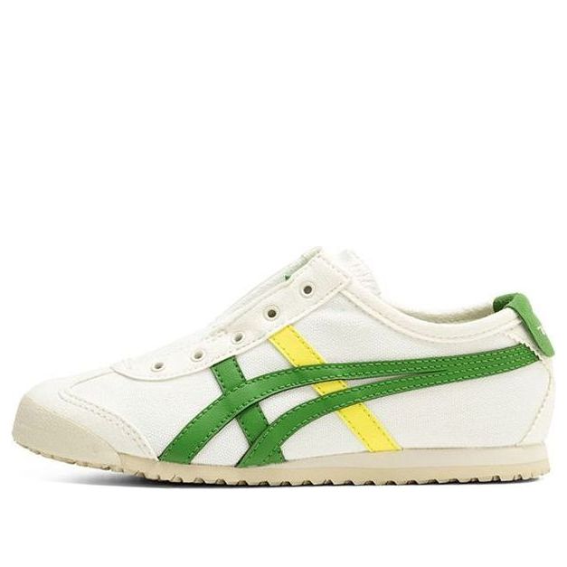 (PS) Onitsuka Tiger Mexico 66 Slip-On 'Cream Spinach Green' 1184A085-103