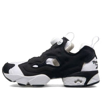 Reebok Instapump Fury OG Hollow Out Splicing Shoes/Sneakers Unisex Black White M48559