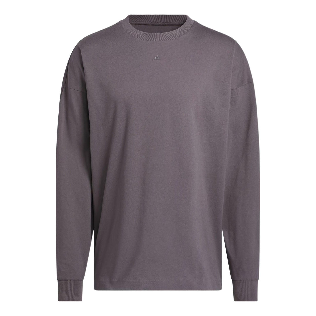 adidas Basketball Long Sleeves T-Shirt 'Purple' JC7835