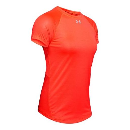 (WMNS) Under Armour Qualifier HexDelta Round-neck Red 1326504-836