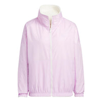 (WMNS) adidas Metrevboa Jacket 'White Pink' HM7111