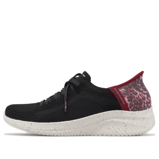 (WMNS) Skechers Ultra Flex 3.0 x Diane von Furstenberg 'Black Pink' 150166-BKPK