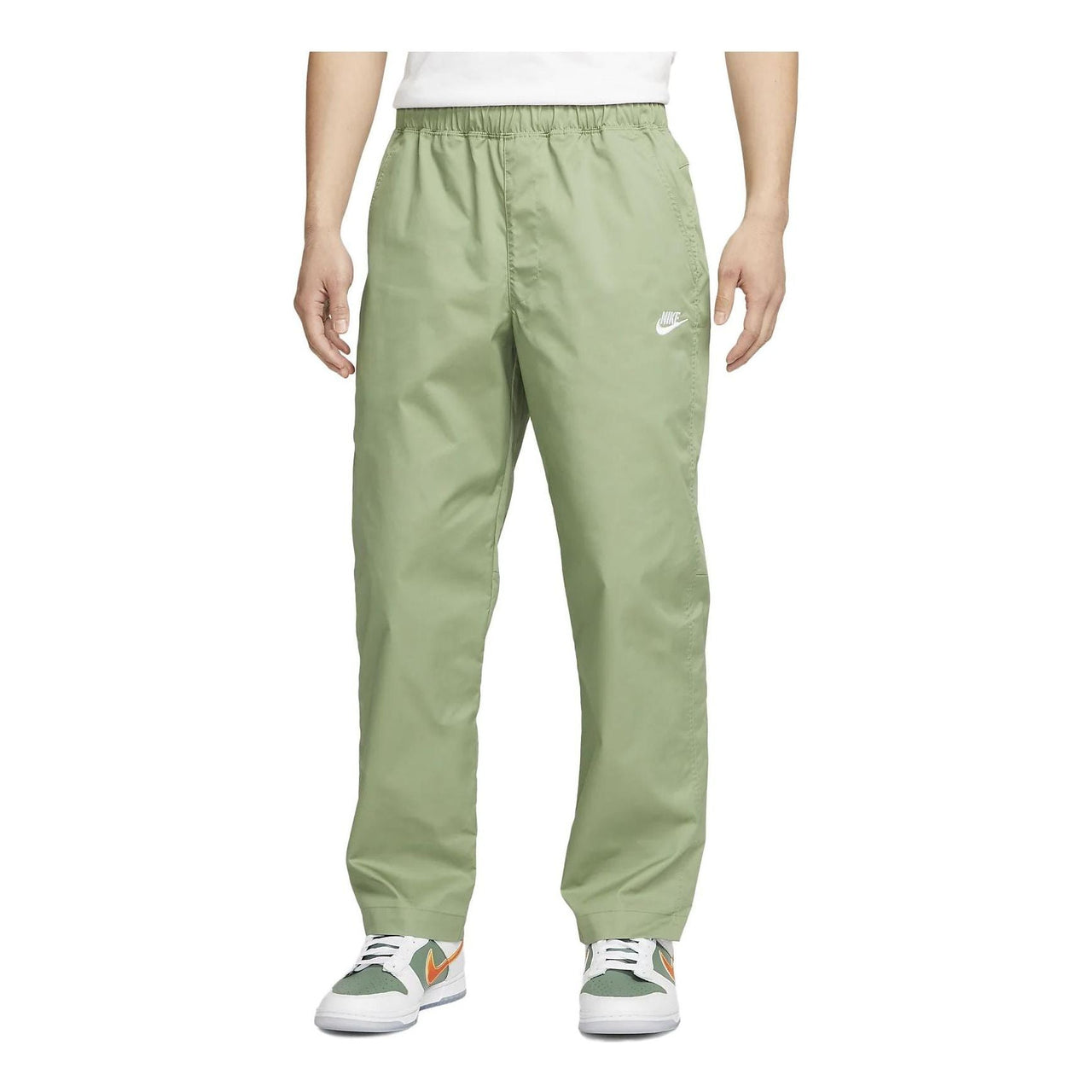 Nike Woven Straight Fit Pant 'Green' DX3337-386