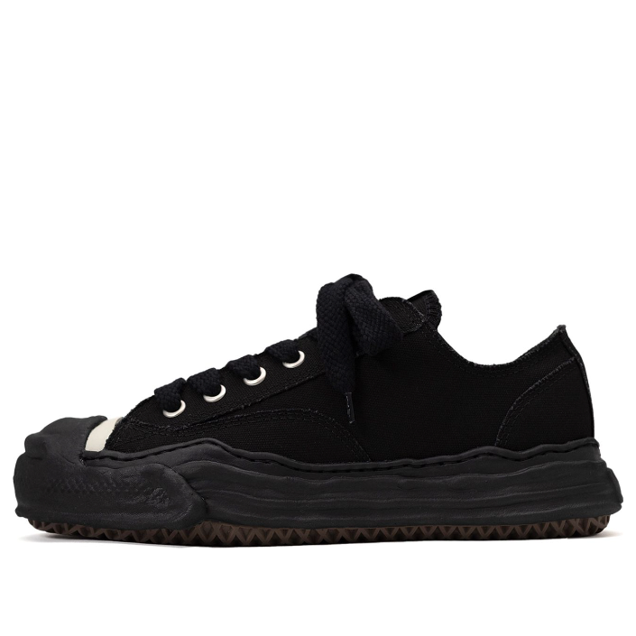 Maison MIHARA YASUHIRO HANK OG Sole Canvas Low-top Sneaker 'Black' A05FW702-BLKBLK