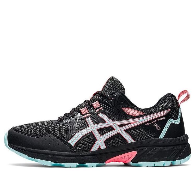 (WMNS) ASICS Gel-Venture 8 Wide 'Black Clear Blue' 1012A706-008