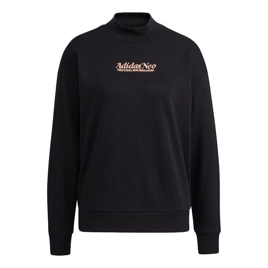 (WMNS) adidas Neo Oct Sweaters 'Black' H16302
