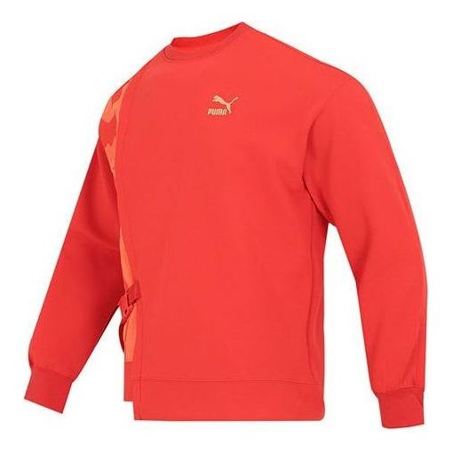 PUMA CNY Bz Zaozhi Crewneck Sweatshirt 'Red' 539592-11