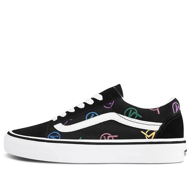 Vans Old Skool Black Colored Logo 'Black White' VN0A4BV516Y
