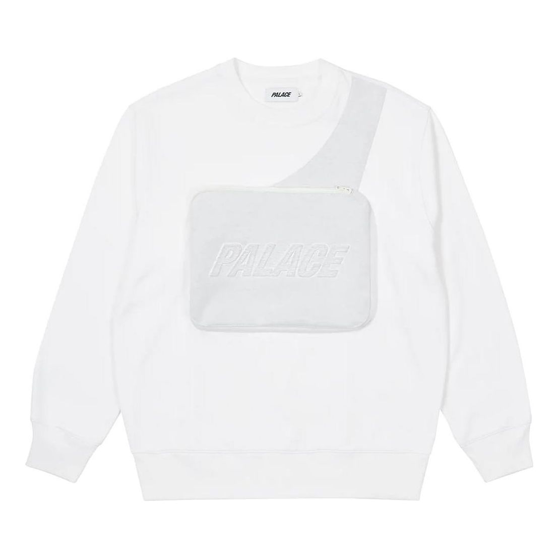 Palace FW22 Bag Crew 'White' P22CS085
