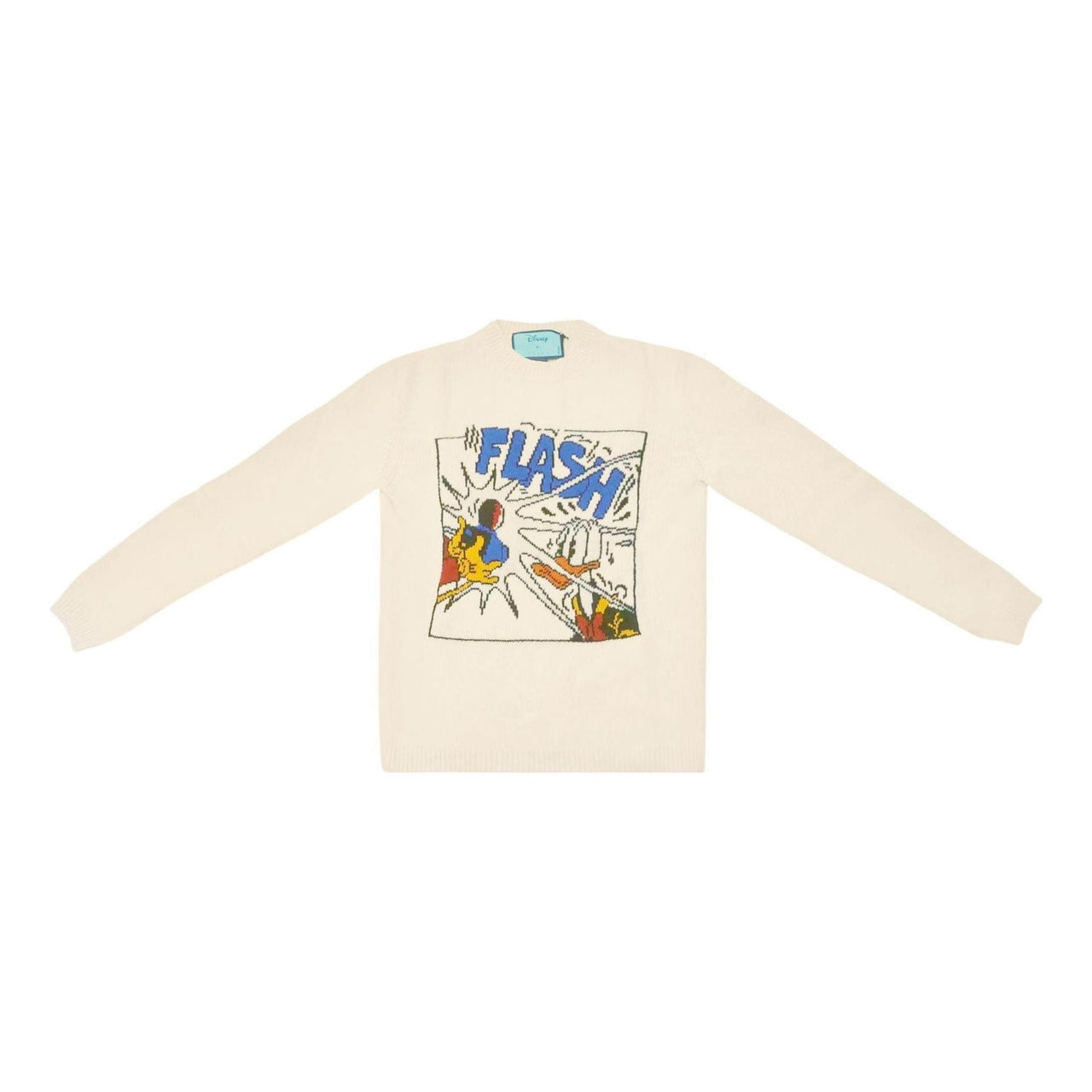 Gucci x Disney Donald Duck 'FLASH' Sweatshirt 'White' 652620-XKBSI-9275