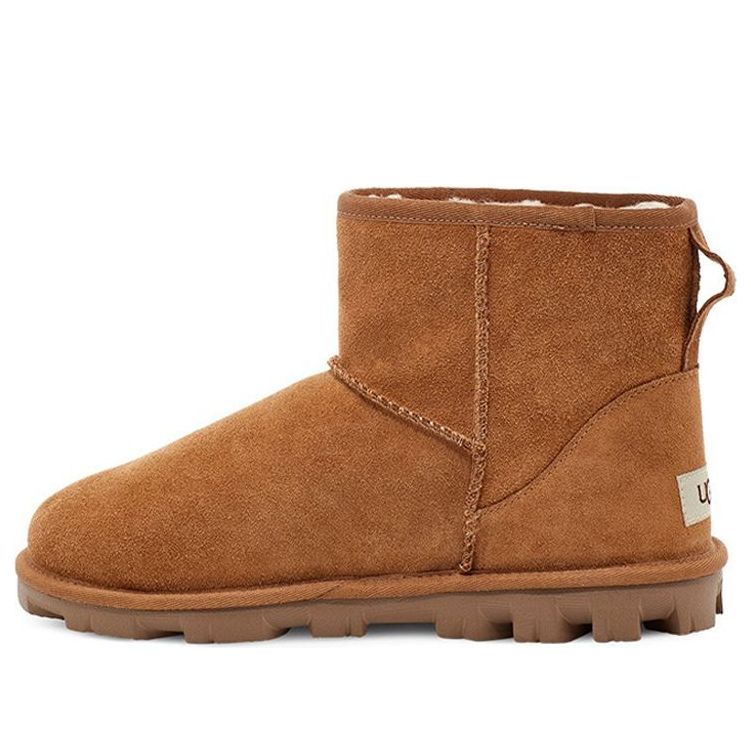 (WMNS) UGG Essential Mini Classic Fleece Lined Brown 1115030-CHE