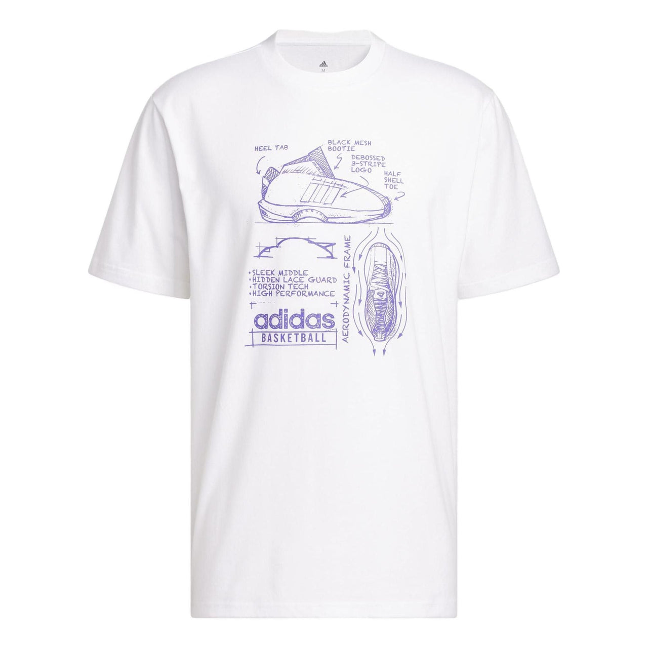 adidas Kobe Crazy 1 T-Shirts 'White' IA3264