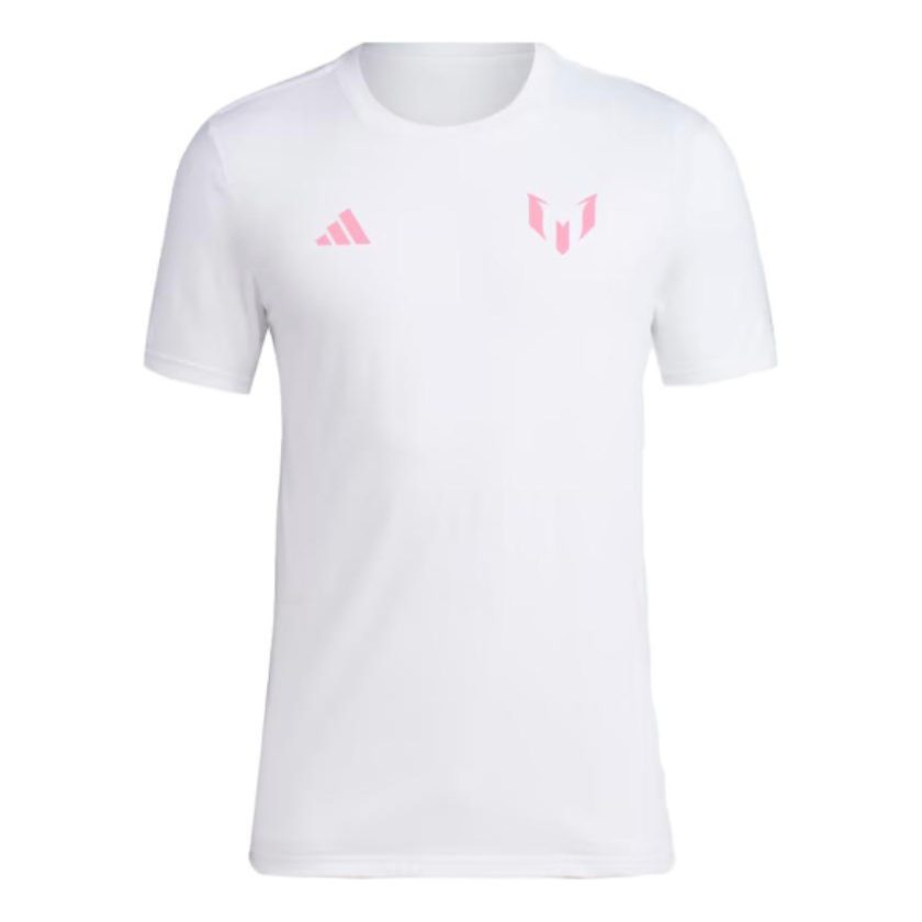 adidas Messi N&N Tee 'White' JF4289
