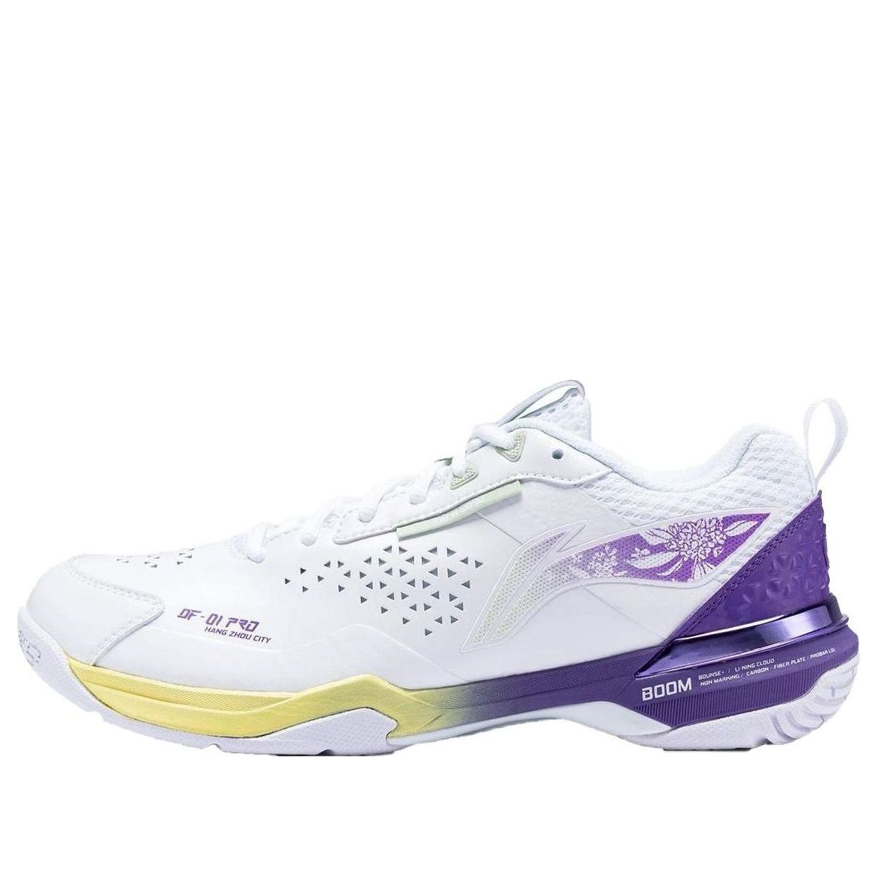 Li-Ning Blade DF-01 Pro 'White Yellow Purple' AYAT005-6