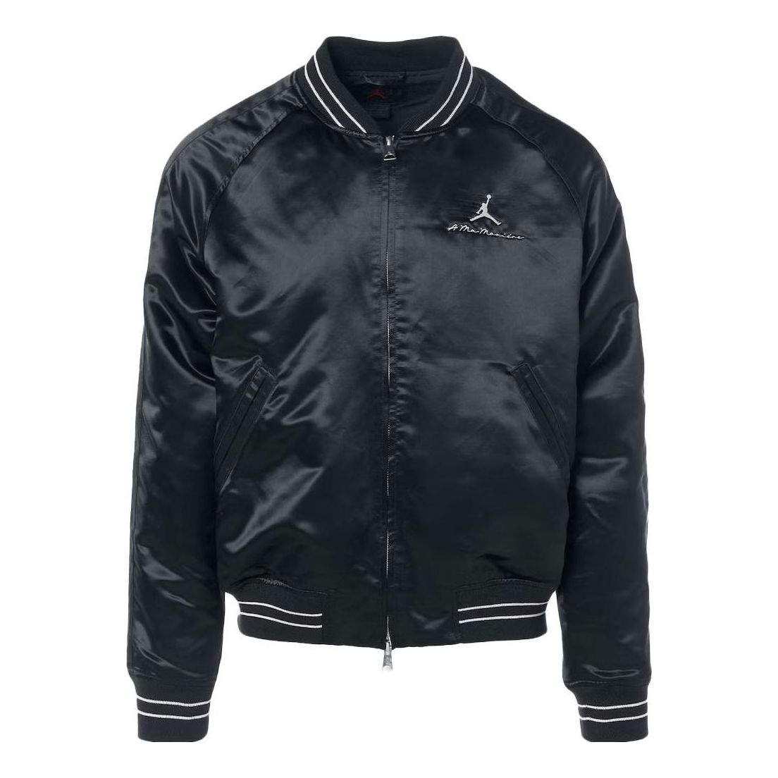 Air Jordan x A Ma Maniere Souvenir Jacket 'Black' FN0617-010