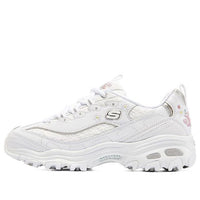 (WMNS) Skechers D'Lites 1.0 Running Shoes White 149466-WHT