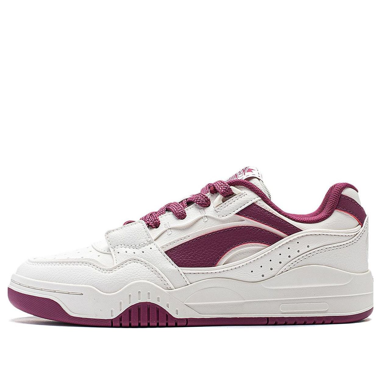 (WMNS) Li-Ning Moon White 'White Purple Red' AGCS252-20