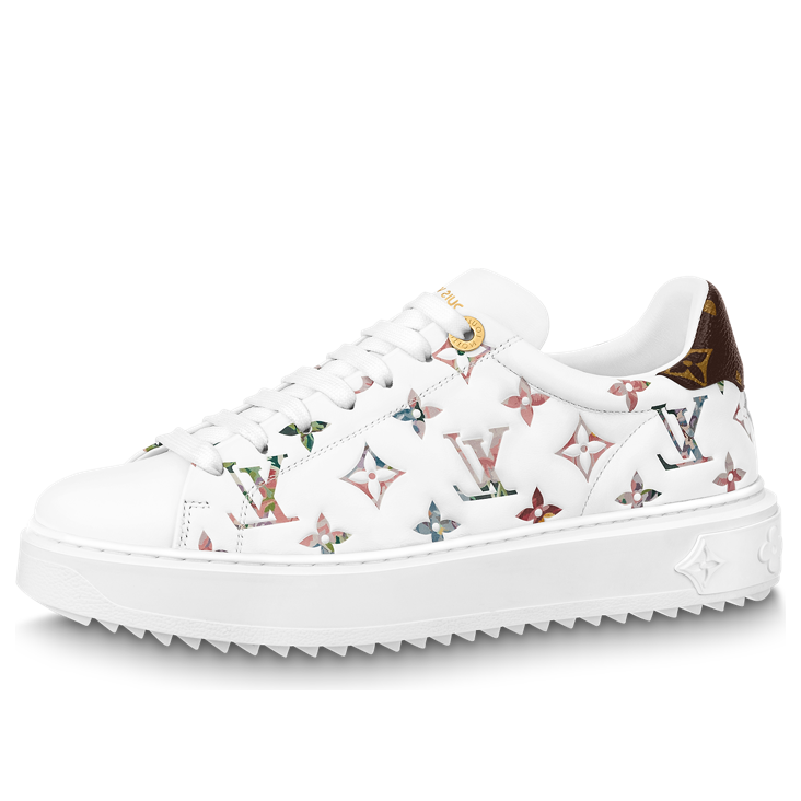 (WMNS) LOUIS VUITTON Time Out Sneakers 'Colorful Monogram' 1AAOSH