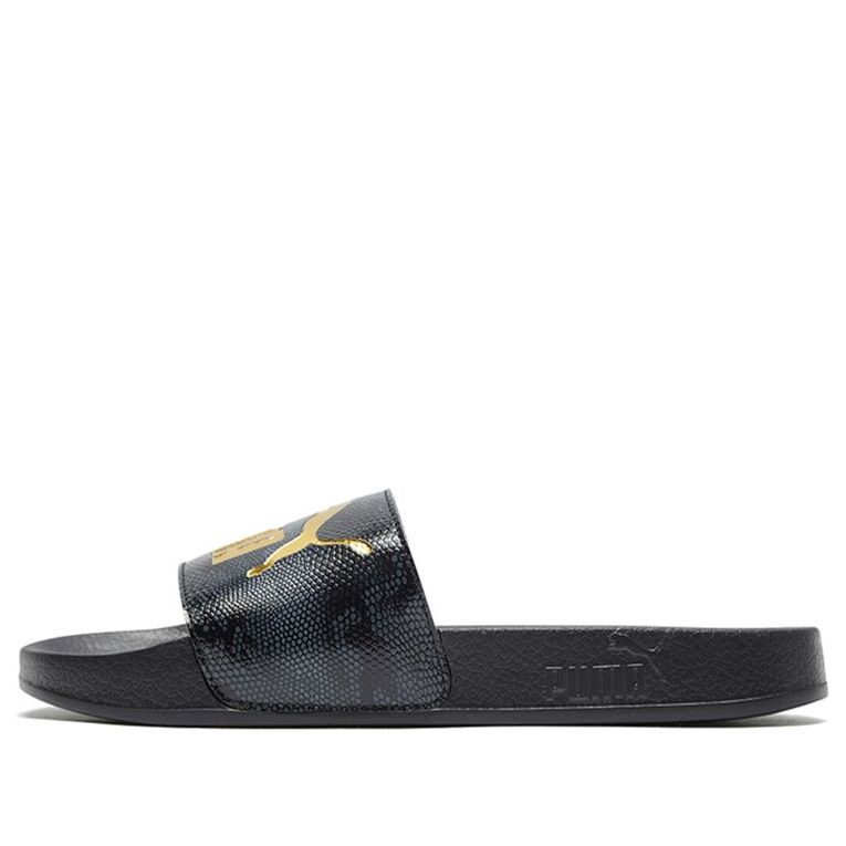 PUMA Leadcat Snake Lux Slide Sandal Black 370693-01