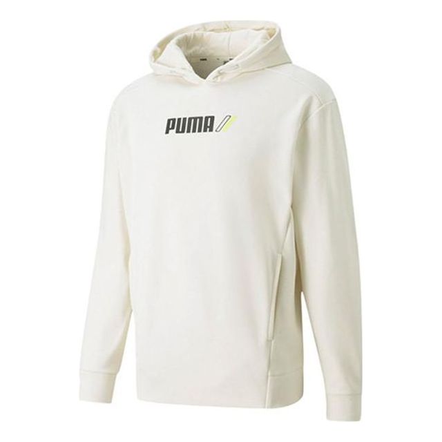 PUMA Ivory Active Wear Hoodie 'White' 846547-73
