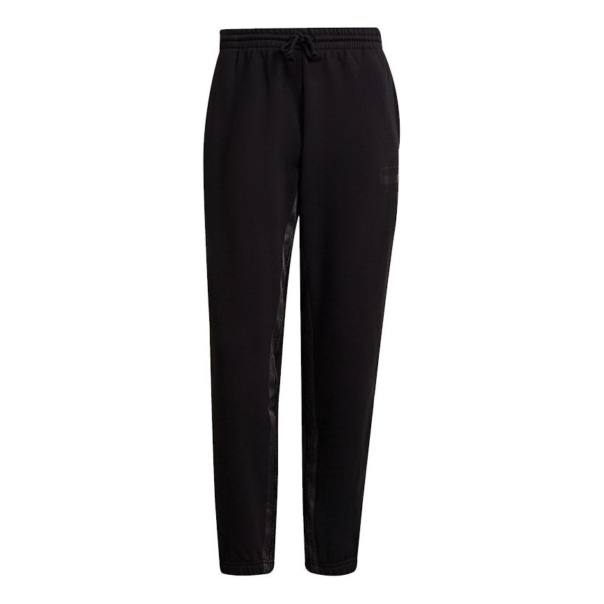 Men's adidas originals R.Y.V. Sweatpnt Side Stripe Sports Pants/Trousers/Joggers Black H11486