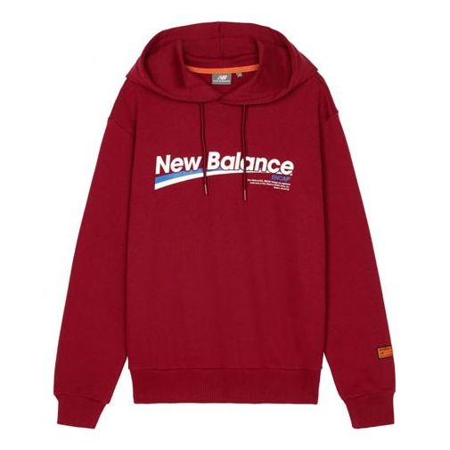 New Balance Alphabet Printing Casual Wine Red NCA34013-BUR