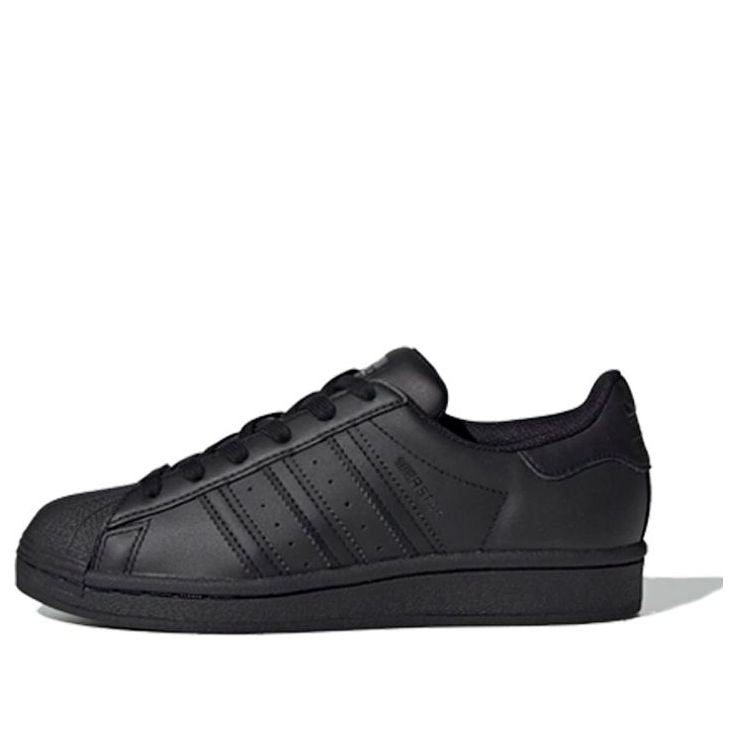 (GS) adidas Originals Superstar Shoes 'Black' FU7713