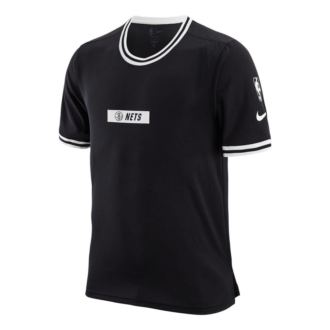 Nike x Nba Dri-fit Brooklyn Nets Courtside T-Shirt 'Black' DR2263-010