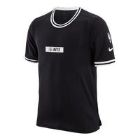 Nike x Nba Dri-fit Brooklyn Nets Courtside T-Shirt 'Black' DR2263-010