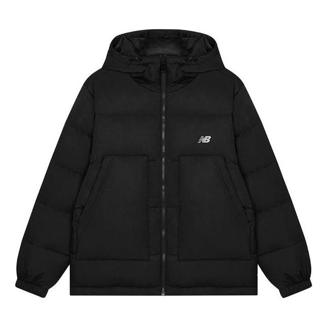 New Balance Casual Puffer Jacket 'Black' AMJ33328-BK