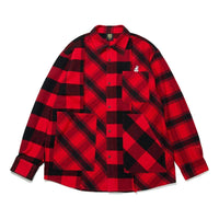 Li-Ning Rijindoujin Leisure Plaid Shirt 'Red' ASHT001-1