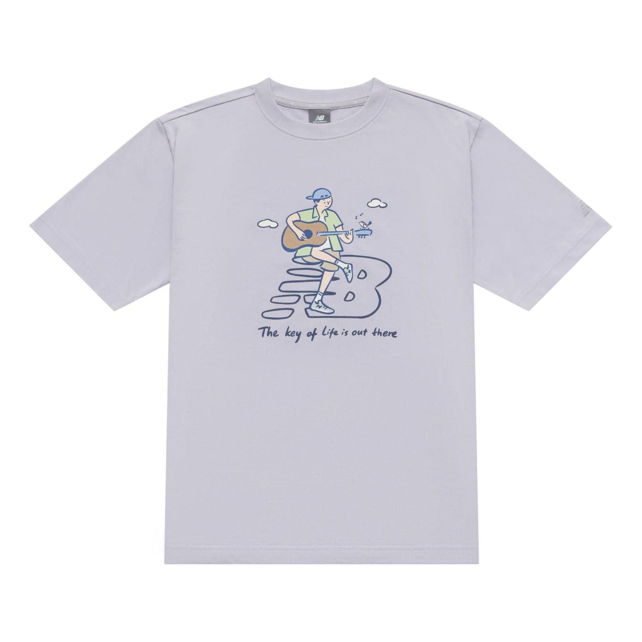 New Balance x PK Guitar Graphic T-Shirt 'Light Purple' NEE26021-DV