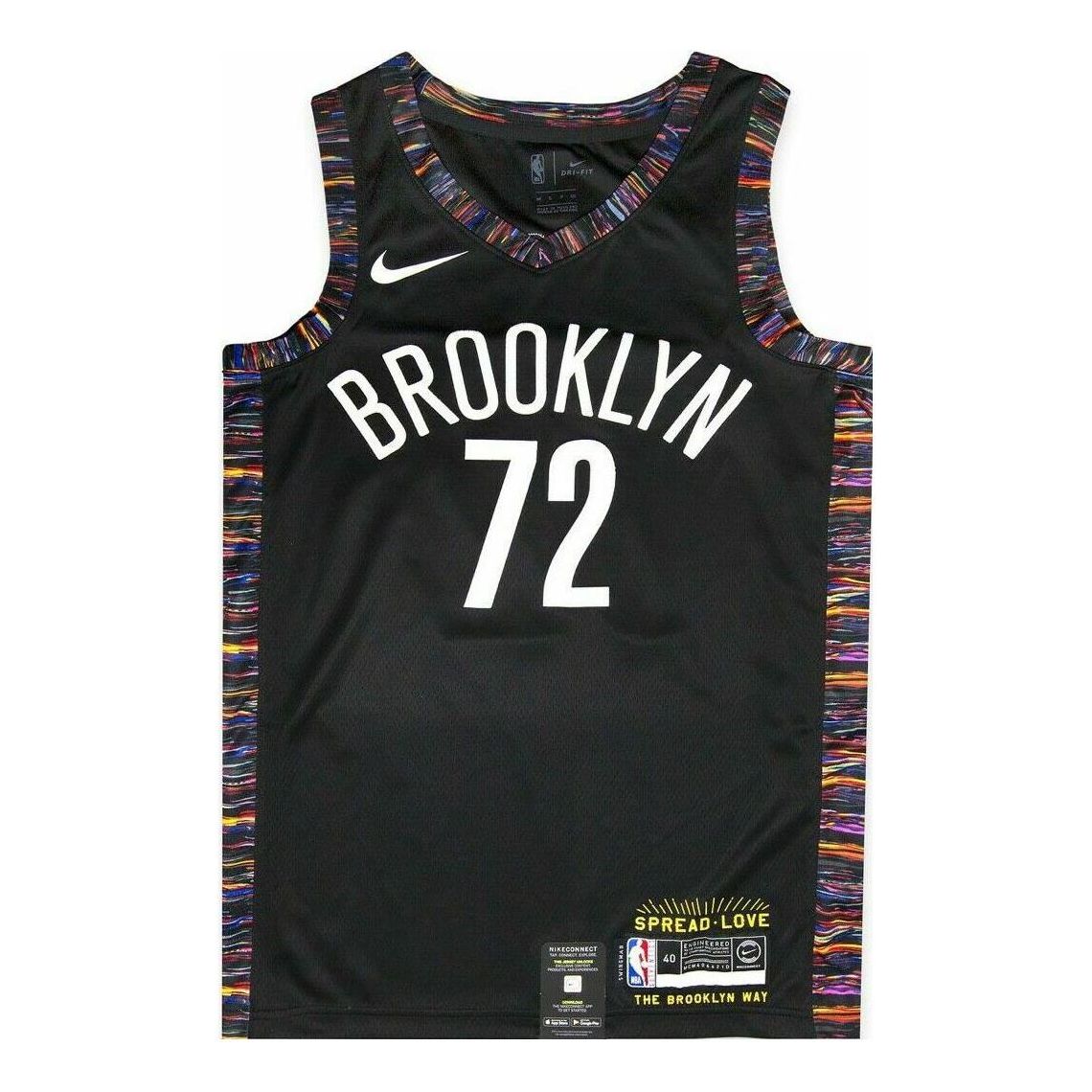 Nike x NBA Brooklyn NETS Jerseys 'Biggie 72' CD7062-010
