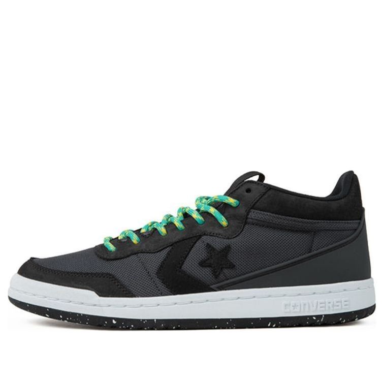 Converse Fastbreak Retro Classic Skate Shoes Black Green 162552C