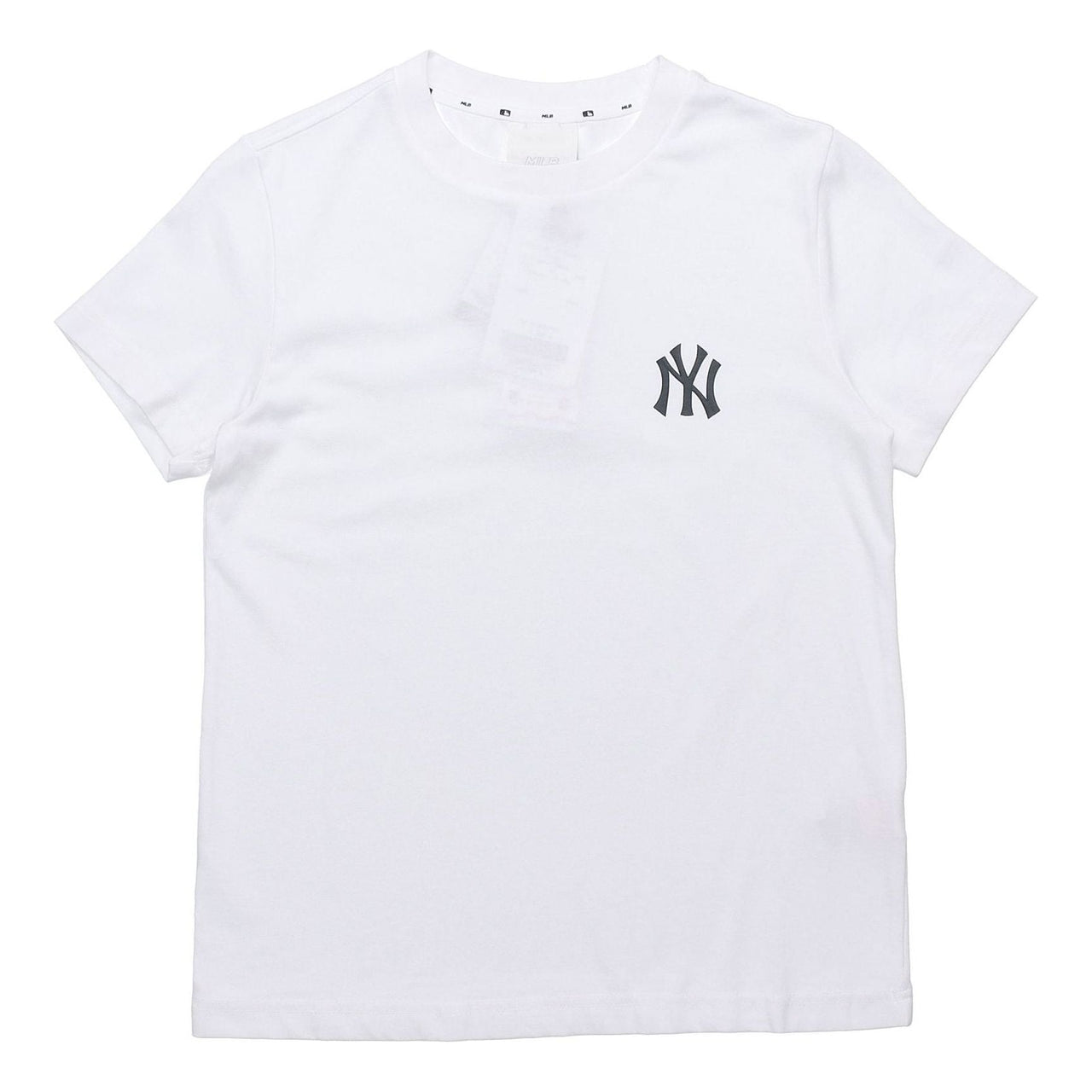 MLB Unisex New York Yankees Logo Tee White 31TS10031-50W