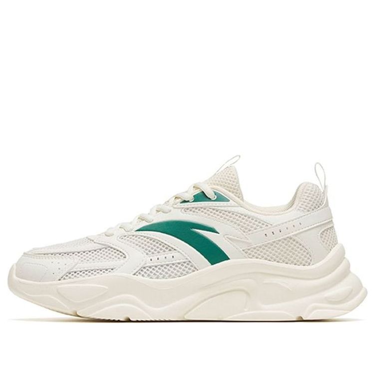 (WMNS) ANTA Life Series Sneakers 'White Green' 122258891-1