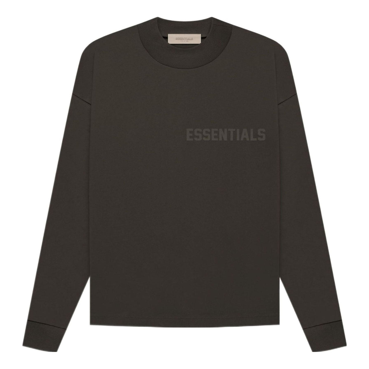 Fear of God Essentials FW22 Long Sleeve Tee 'Off Black' FOG-FW22-911