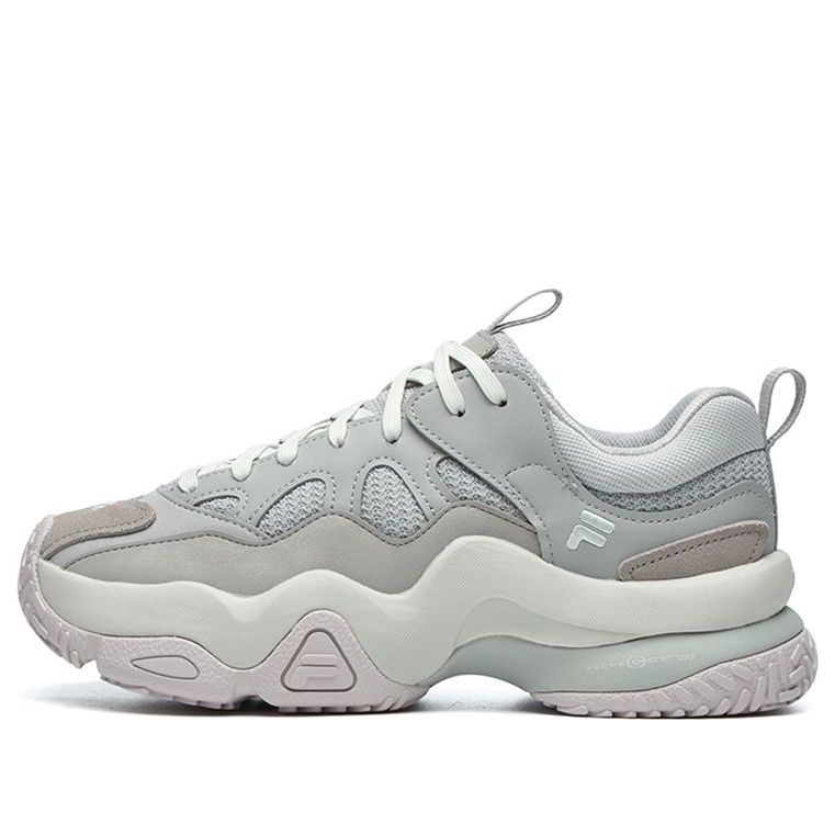 (WMNS) FILA FUSION Sdud Sneakers 'Grey White' T12W219201FVD