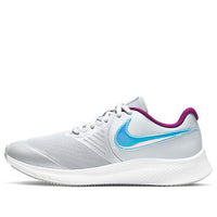 (GS) Nike Star Runner 2 'Grey Purple Laser' CW3294-001