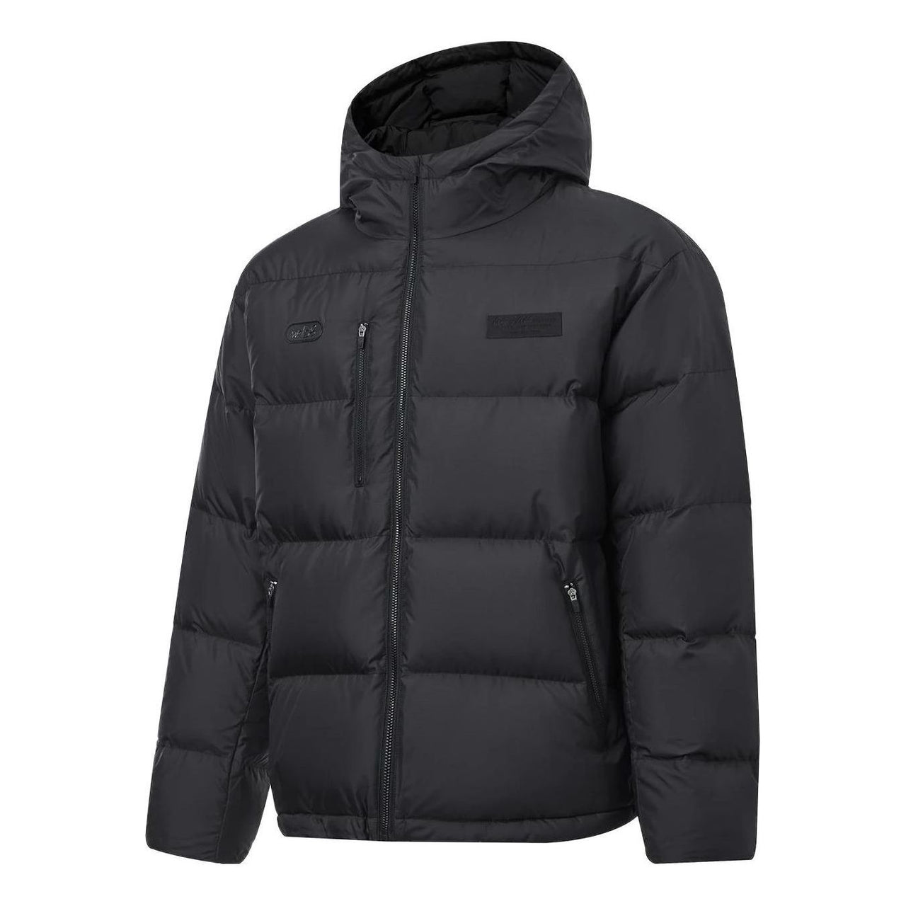 Li-Ning Way Of Wade Logo Down Hooded Jacket 'Black' AYMT155-1