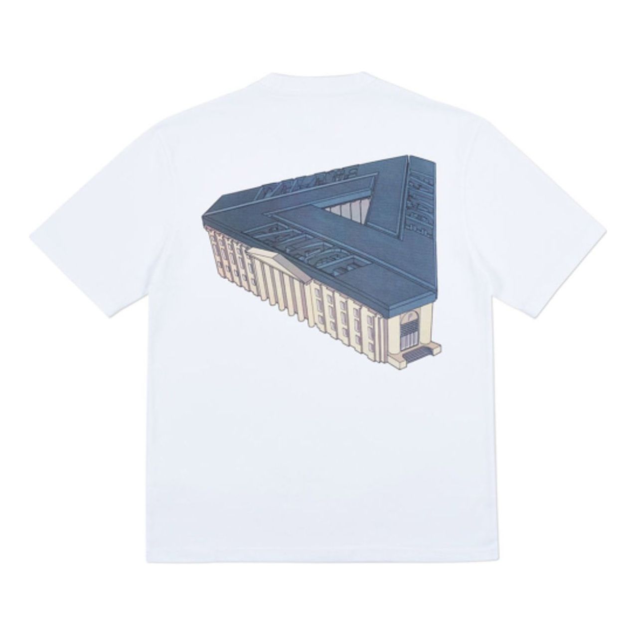 PALACE Palazzo White Creative Printing Short Sleeve Unisex P18SS002