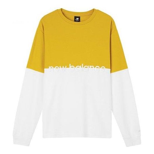 New Balance Athletics Pique Stripe Tops 'Yellow White' AMT01507-VGL
