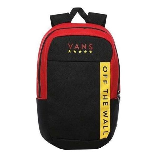 Vans Plecak Disorder Backpack 'Black Red Yellow' VN0A3I68A2T